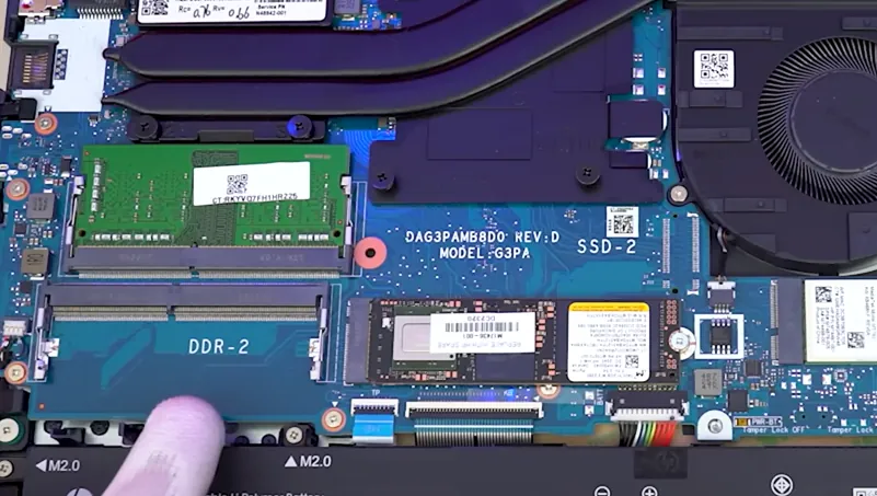 HP SSD Değişimi
